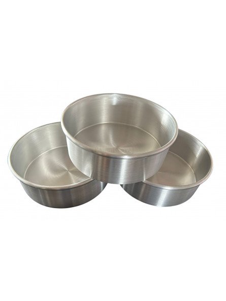 Molde Para Pastel Redondo Recto Aluminio Altura: 8cm Molde Para Pastel Redondo Recto Aluminio Altura: 8cm