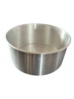 Molde Para Pastel Fondant Redondo Recto Alto Aluminio