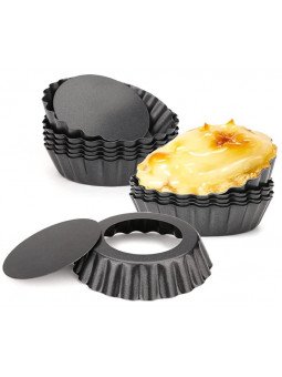 Tartaleta Antiadherente Desmontable Ø12Cm