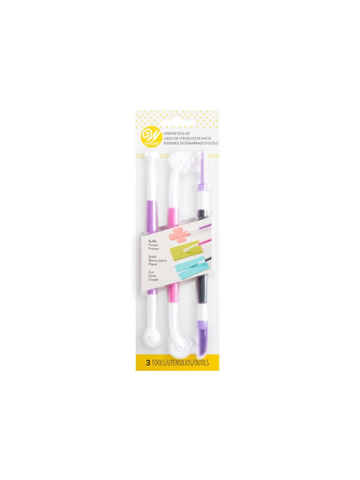Juego De 3 Herramientas Wilton Para Modelado Fondant O Pasta
