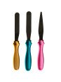 Mini Espátulas Para Galletas, Glaseado Mango De Colores 3 Pzs