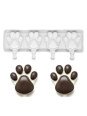 Molde Silicón Paleta Huella De Perro Con Palitos 4 Cavidades Molde Silicón Paleta Huella De Perro Con Palitos 4 Cavidades