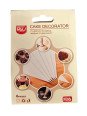 Manga De Silicón Pastelera Número 11 27.5 cm Jgo 6 pzs Ultra Flexible y Reforzada Manga De Silicón Pastelera Número 11 27.5 cm Jgo 6 pzs Ultra Flexible y Reforzada