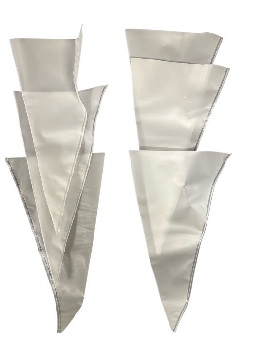 Manga De Silicón Pastelera Número 11 27.5 cm Jgo 6 pzs Ultra Flexible y Reforzada Manga De Silicón Pastelera Número 11 27.5 cm Jgo 6 pzs Ultra Flexible y Reforzada