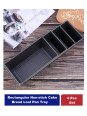 Moldes Para Pan De Caja Antiadherentes Jgo 4 Pzs Moldes Para Pan De Caja Antiadherentes Jgo 4 Pzs