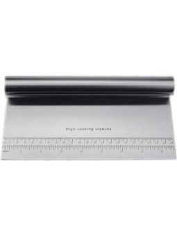 Raspa Ancha Para Panadero De Acero Inox. 21 cm