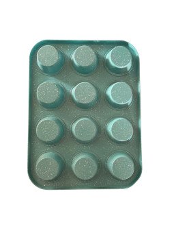 Molde Muffin Tamaño Standard Antiadherente 12 Cavidades