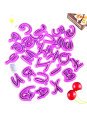 Cortadores Galleta Alfabeto Letras Disney 26 Pzs