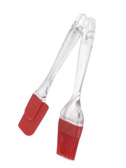 Mini Espátula y Brocha de Silicón 18 cm