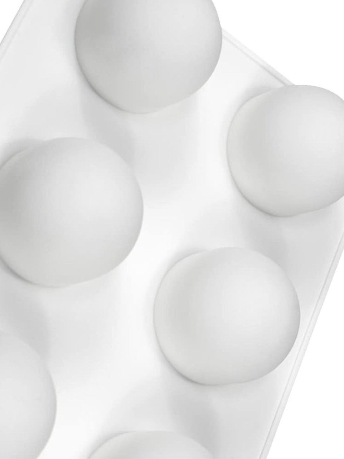 Molde De Silicón Bomba Esfera 3D 6 Cavidades Ø6cm