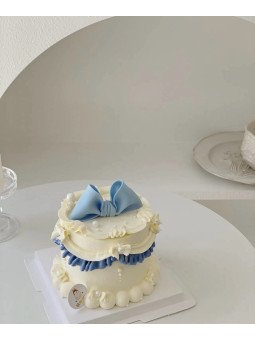 Caja Transportadora Para Pastel De Acetato Con Base Cuadrada