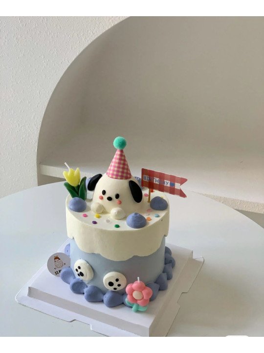 Caja Transportadora Para Pastel De Acetato Con Base Cuadrada