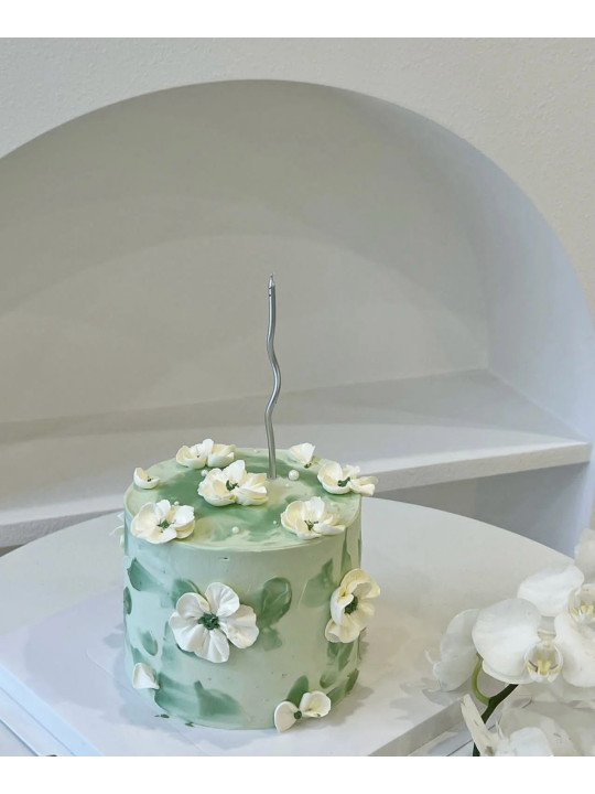 Caja Transportadora Para Pastel De Acetato Con Base Cuadrada