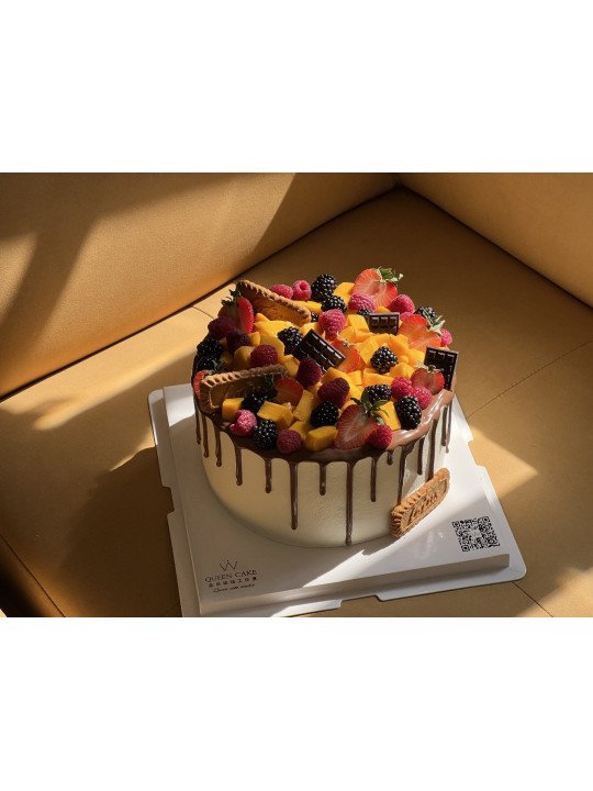 Caja Transportadora Para Pastel De Acetato Con Base Cuadrada