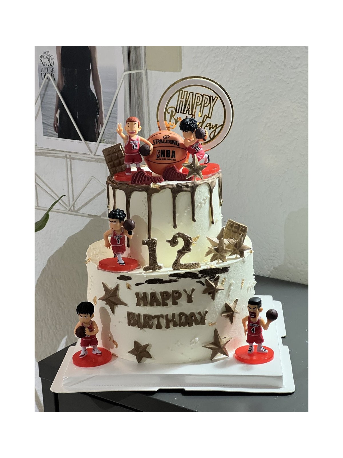 Caja Alta Transportadora Para Pastel De Acetato Con Base Cuadrada