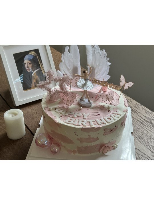 Caja Alta Transportadora Para Pastel De Acetato Con Base Cuadrada