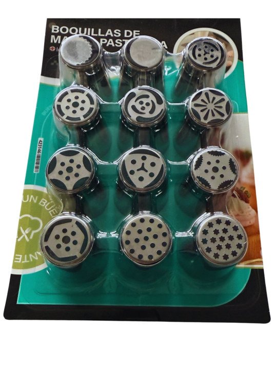 Duyas Rusas 12 Pzs Acero Inoxidable Diseños más Populares