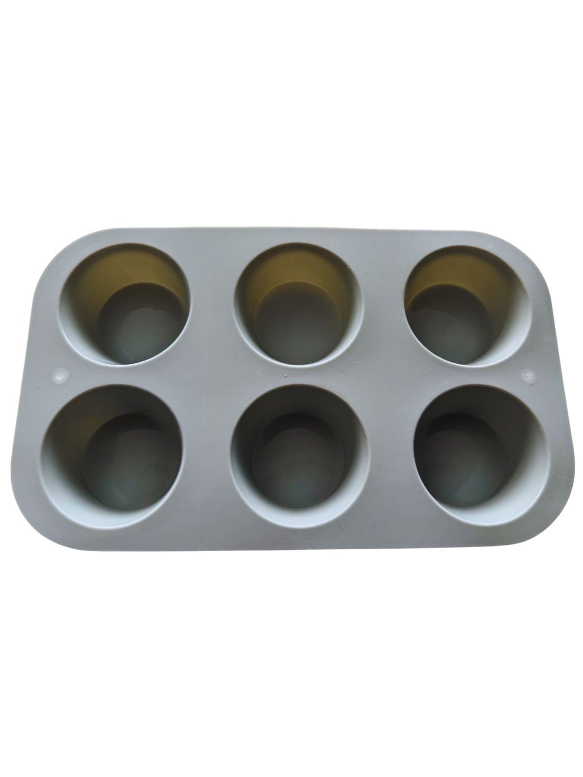 Molde De Silicon Muffin Cupcake Tamaño Standard Ø Superior: 7cm. Ø Inferior: 5.8 cm 6 Cavidades Silicón Grueso Uso Rudo