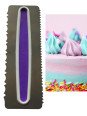 Peine Para Glaseado Decoración De Pastel Sierra Y Cuchillas Alto 23 cm Acero Inoxidable Ancho 8cm