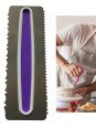 Peine Para Glaseado Decoración De Pastel Sierra Y Cuchillas Alto 23 cm Acero Inoxidable Ancho 8cm