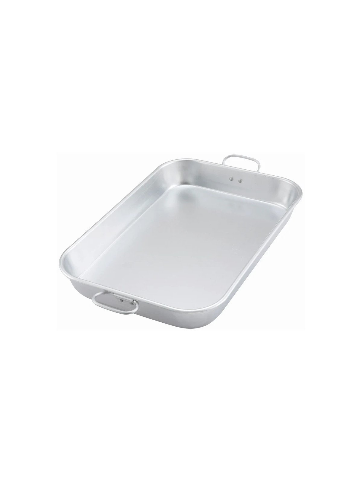 Molde De Aluminio Para Hornear Asar Con Asas Dobles Winco 52x31x6cm