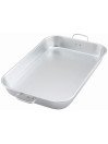 Molde De Aluminio Para Hornear Asar Con Asas Dobles Winco 52x31x6cm