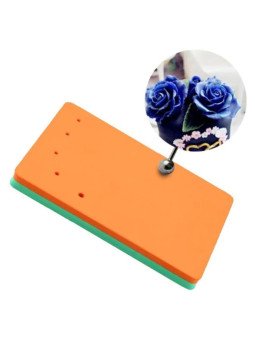 Almohadilla de Espuma Para Flores De Pastillaje 24x19.5cm. Grosor: 1.5cm