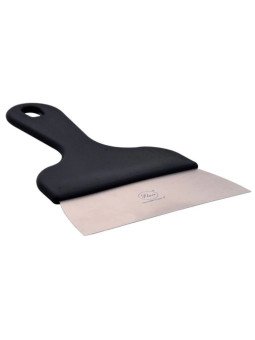 Espátula Para Temperar Chocolate Hoja De Acero Con Mango De Plástico 14cm