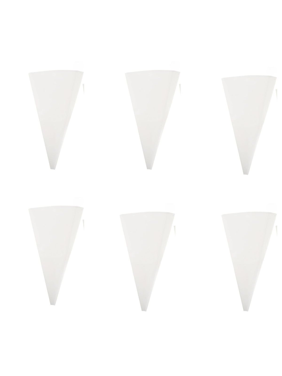 Manga De Nylon Pastelera Jgo 6 pzs Ultra Flexible y Reforzada