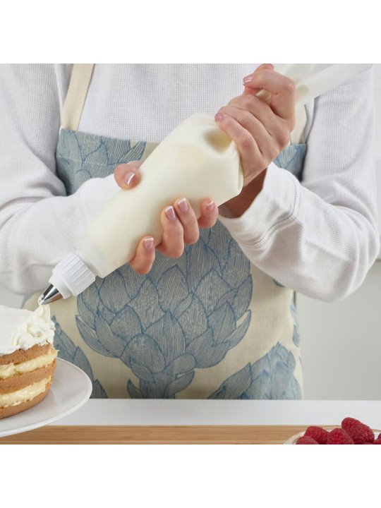 Manga De Nylon Pastelera Jgo 6 pzs Ultra Flexible y Reforzada