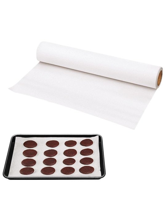 Rollo De Papel Pergamino Para Hornear 30cmx5metros Rollo De Papel Pergamino Para Hornear 30cmx5metros