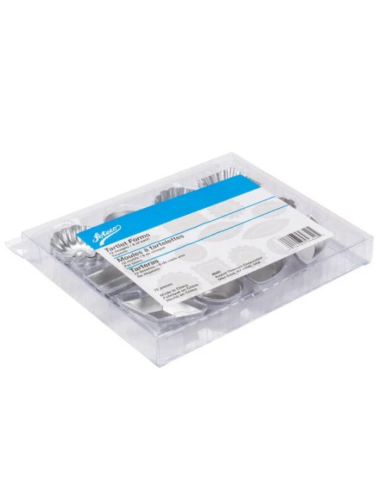Moldes Para  Tartaleta Jgo 72 Pzas