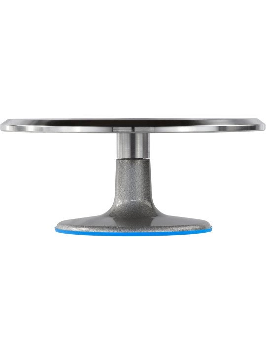 Base Para Pastel Giratoria Redonda Profesional Ateco Aluminio 30 cm