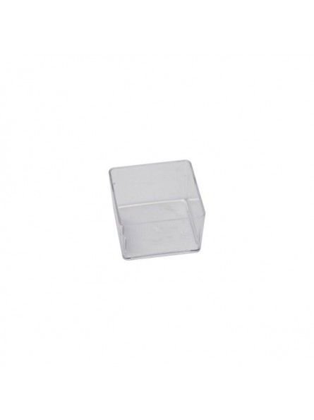 Plato Cuadradoado Bajo 24 Piezas 4.2X4.2X2.7Cm