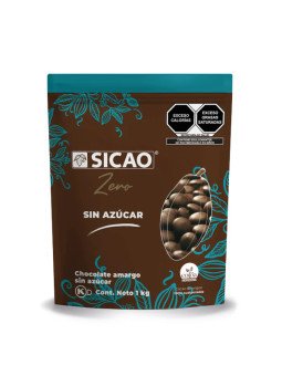 Chocolate Sicao Amargo 56.9% Cacao Sin Azúcar Zero 1KG