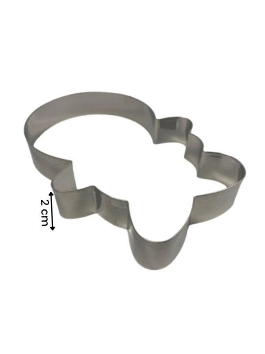 Cortador Galleta Momia 13.5 cm Jgo 3 Pzs Halloween Acero Inox.