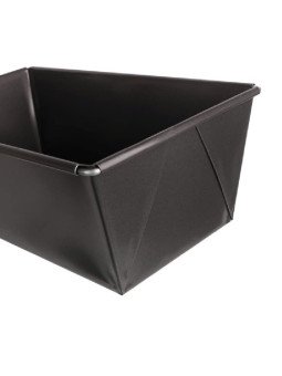 Moldes Pan De Caja Jgo De 3 Pza Acero Al Carbono 21,26 y 35 cm