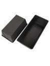 Moldes Pan De Caja Jgo De 3 Pza Acero Al Carbono 21,26 y 35 cm