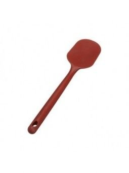 Espátula Miserable Silicón Tipo Cuchara Roja 28cm
