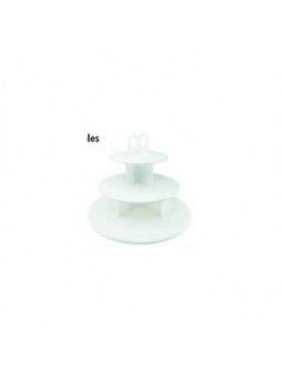 Exhibidor De Paletas Y Cupcakes 3 Niveles Plástico