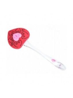 Espátula De Silicón Corazon Rojo