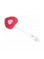 Espátula De Silicón Corazon Rojo