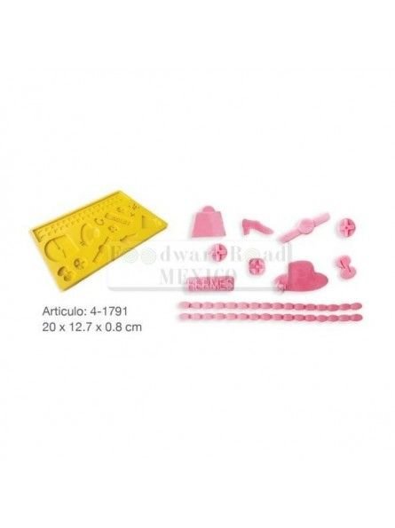 Molde De Silicón Maletin Y Zapato