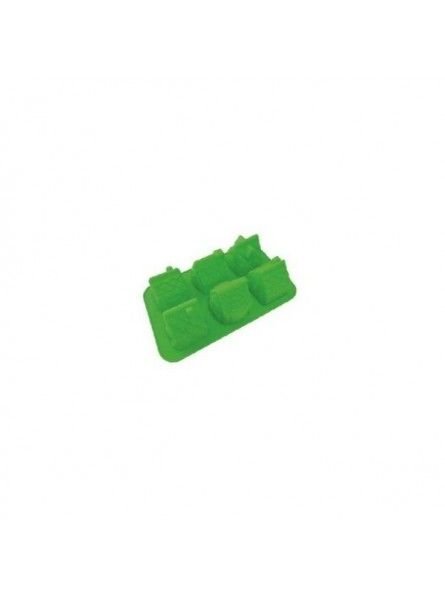 Molde De Silicón Casitas 6 Cavidades