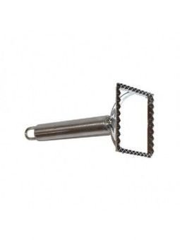 Cortador Ravioles Mango Metalico