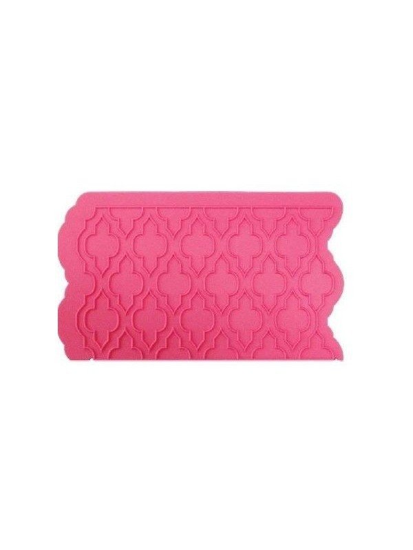 Molde De Silicón Fondant Emblema 19.3X11.5Cm
