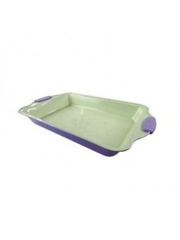 Molde Antiadherente Con Asa Silicón 40.5X25.5X5 Cm