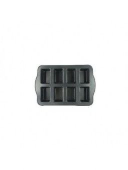 Molde Antiadherente Mini Panque 8 Cavidades 36X22 Cm