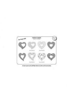 Jgo Cortadores Marcador Corazones 4 Pzs