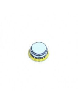 Capacillo Standard Rayado Azul 100 Pz